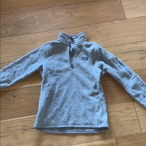 Gray Patagonia pullover